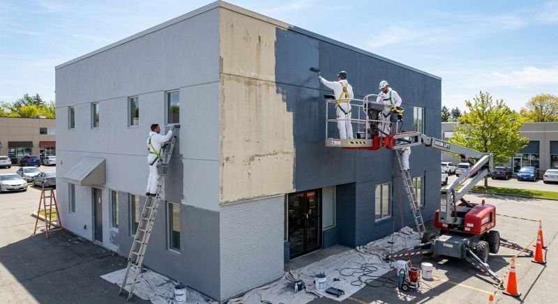 Commercial Concrete Painting in Arvada, CO